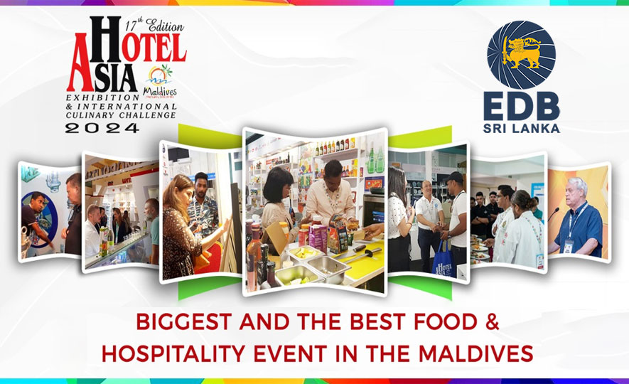 Sri Lanka Country Pavilion at Hotel Asia Exhibition & International Culinary Challenge 2024 in the Maldives