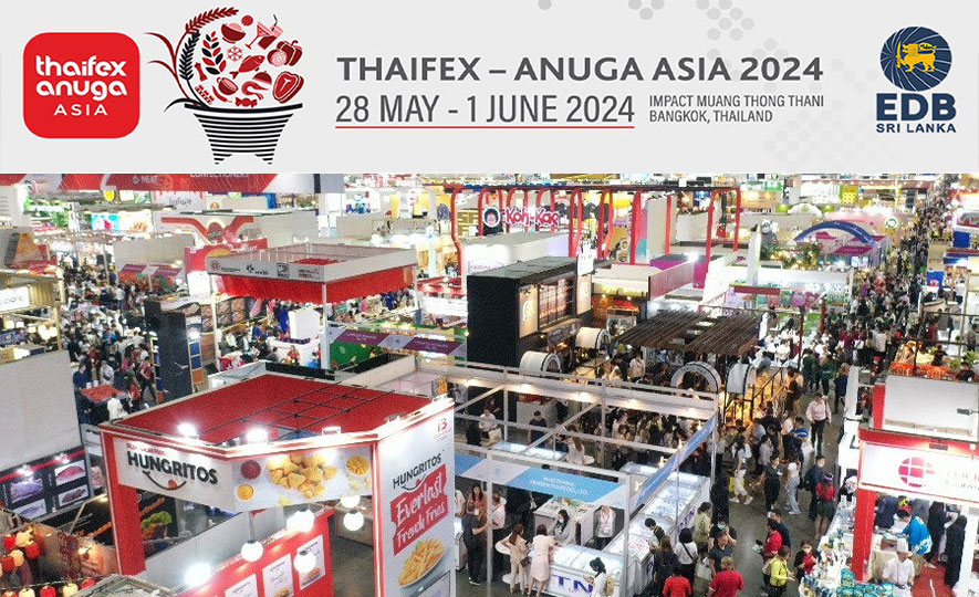 Meet With Sri Lankan Food Product Exporters at Thaifex - Anuga Asia 2024 In Bangkok, Thailand