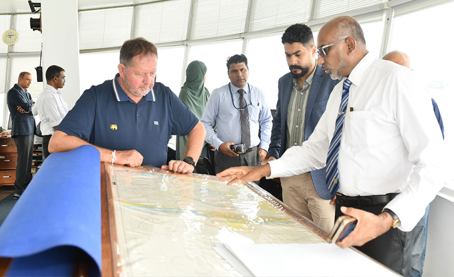 Foreign Investors Explore Marine Investment Opportunities at Colombo Port and Port City