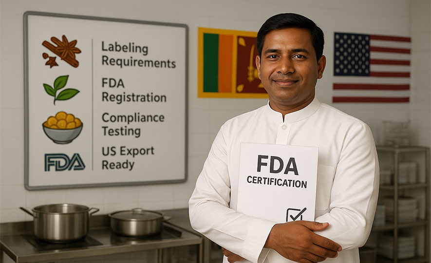 Guide to FDA certification for Sri Lankan food businesses