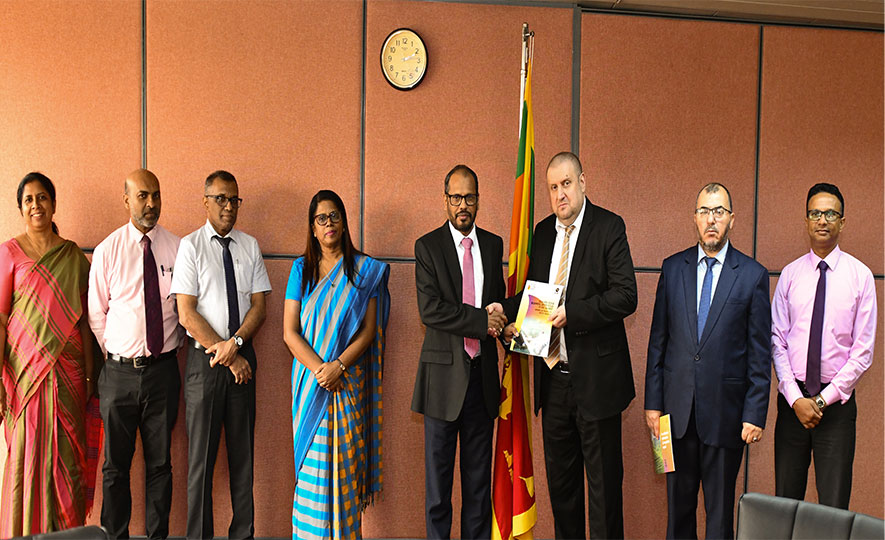 EDB Engaged with Palestinian Ambassador to Strengthen Bilateral Trade Opportunities