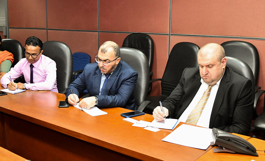 EDB Engaged with Palestinian Ambassador to Strengthen Bilateral Trade Opportunities