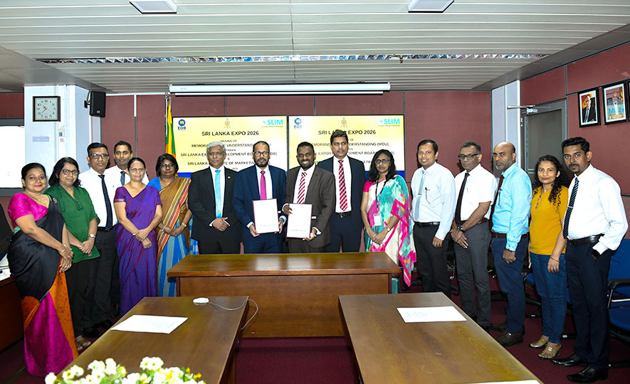 EDB and SLIM Sign MOU for Sri Lanka Expo 2026