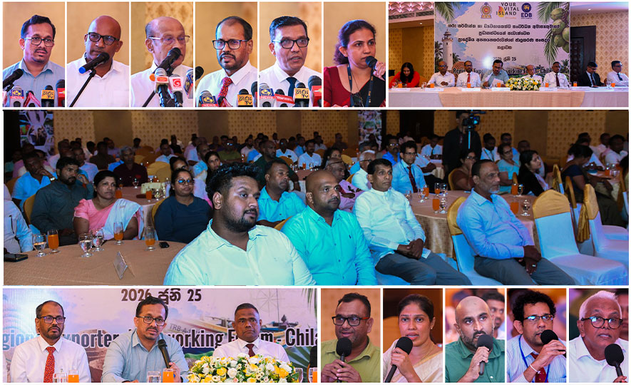 EDB Hosts Regional Exporters' Networking Forum in Chillaw