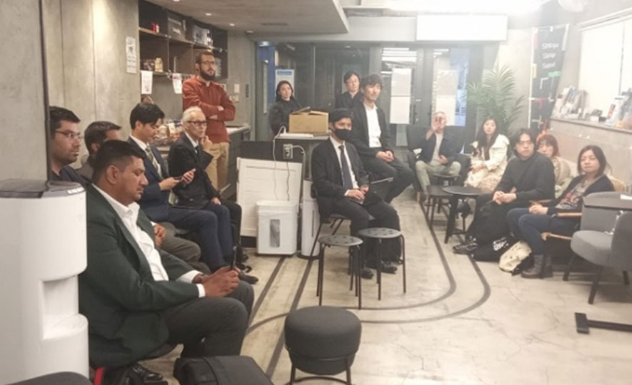 Shibuya Startup Hub During Japan IT Week