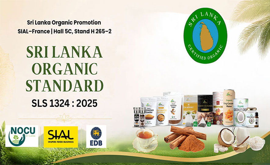Sri Lanka Organic Promotion at Sial Paris from 17ᵗʰ-21ˢᵗ October 2026
