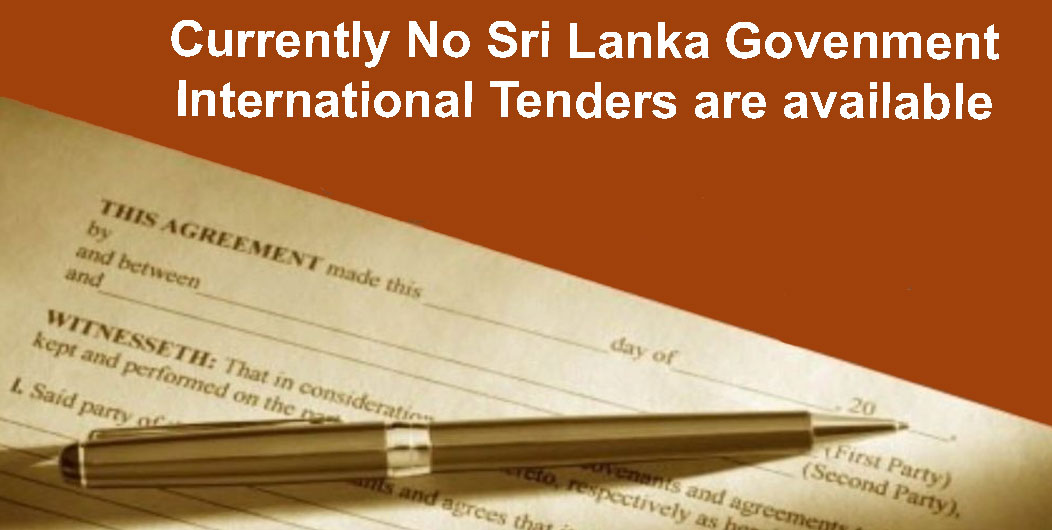 Currently No International Tenders are available at the moment