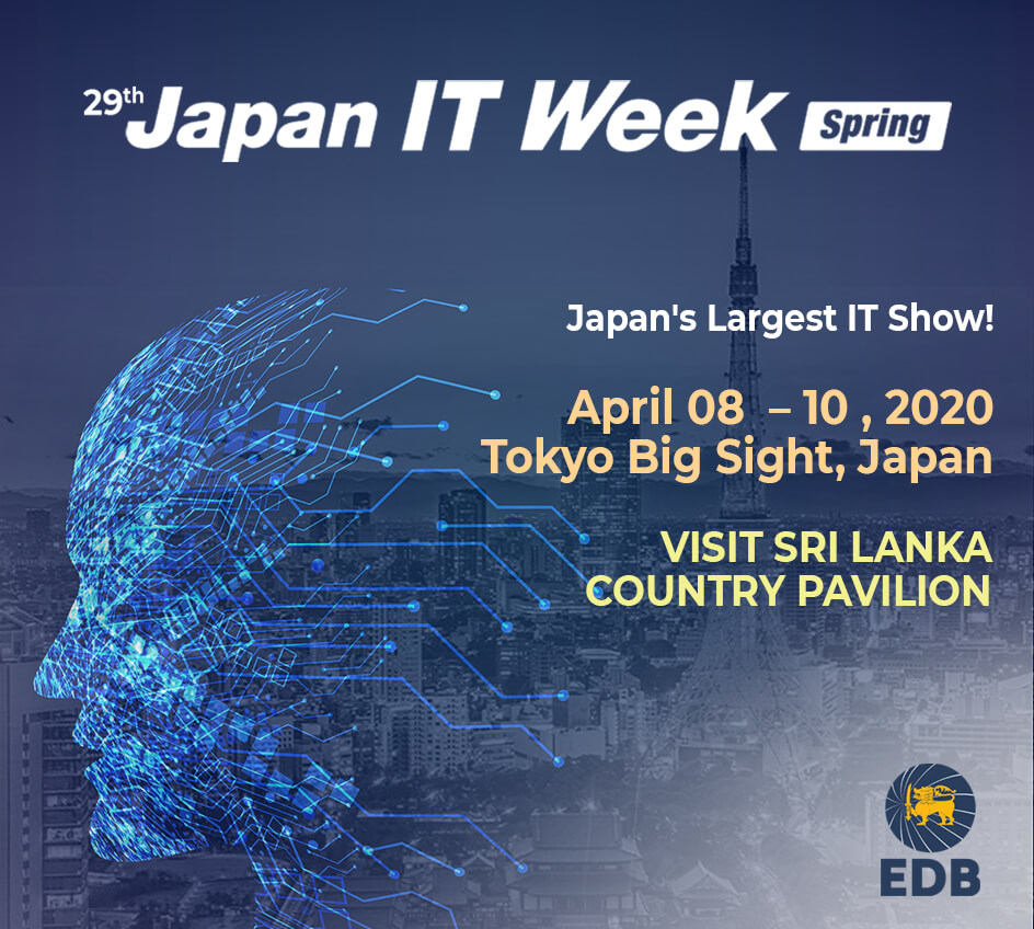 Visit Sri Lanka Country Pavilion at Japan IT Week (Spring) 2020
