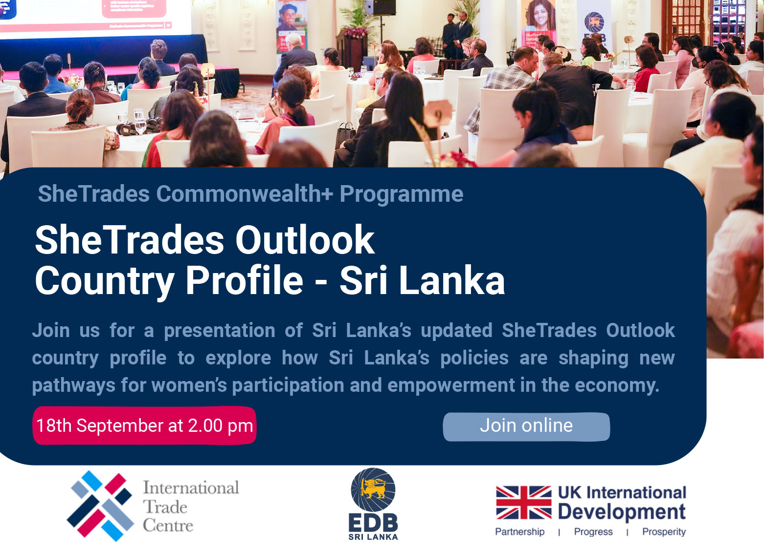 SheTrades Outlook Country Profile  Sri Lanka - Briefing Session