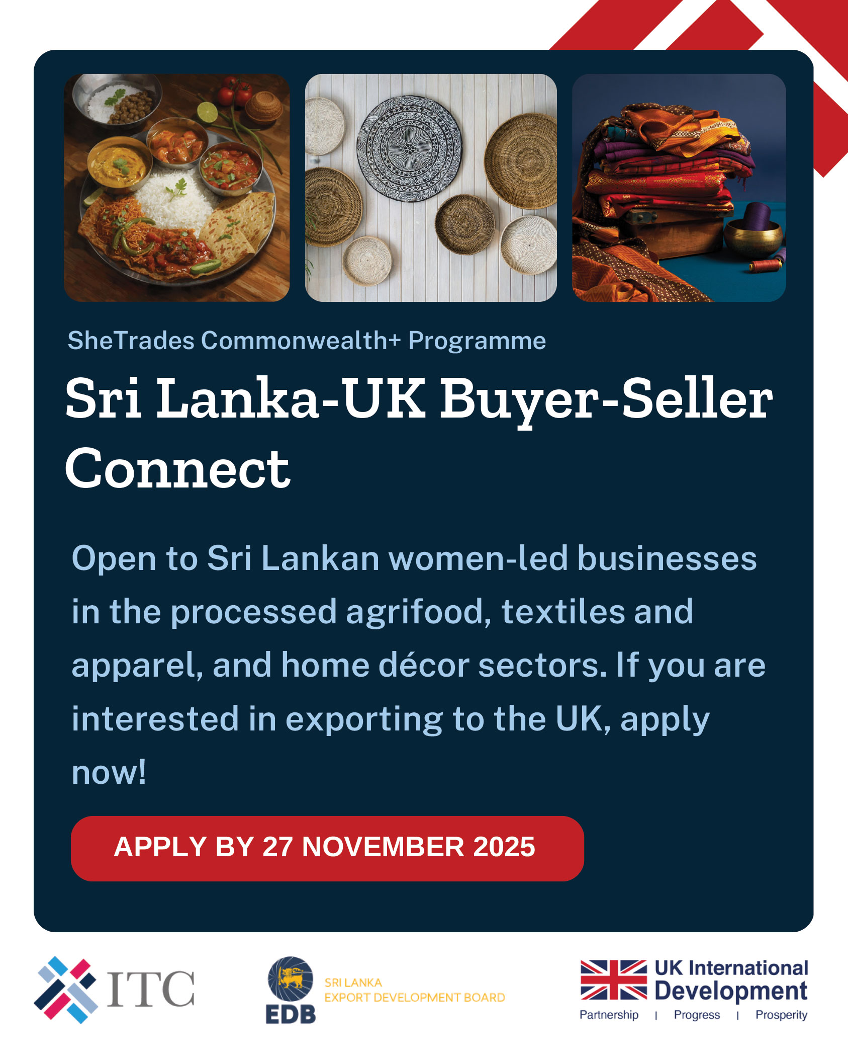 Sri Lanka–UK Buyer-Seller Connect for Women-Led Businesses