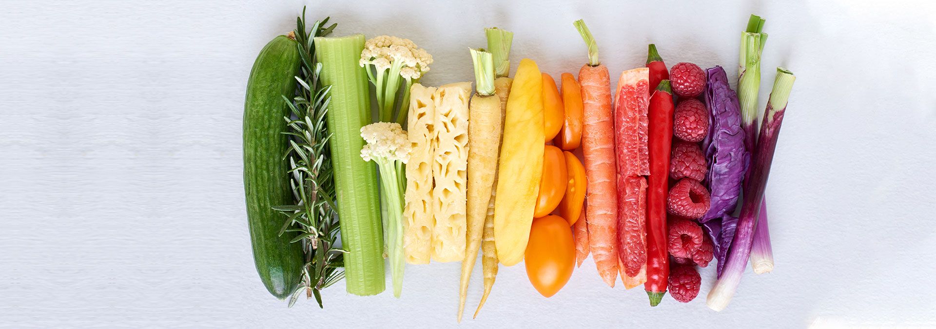 Vegetable and fruits banner 