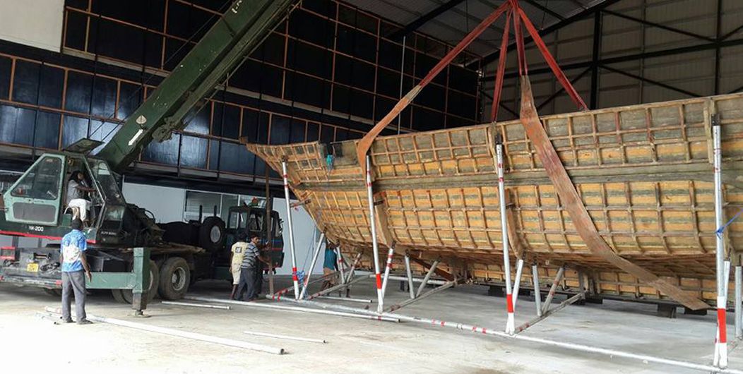 Ship Building work on Shipyard