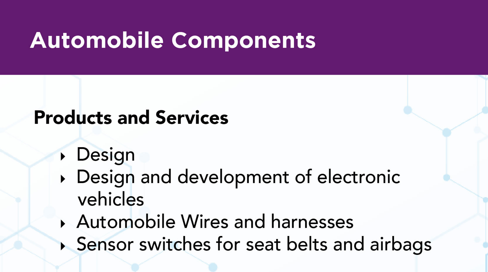 Automobile Components