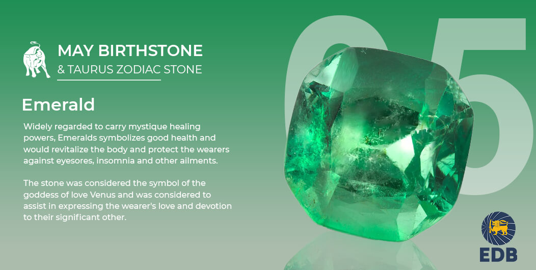 May Birthstone - Emerald 