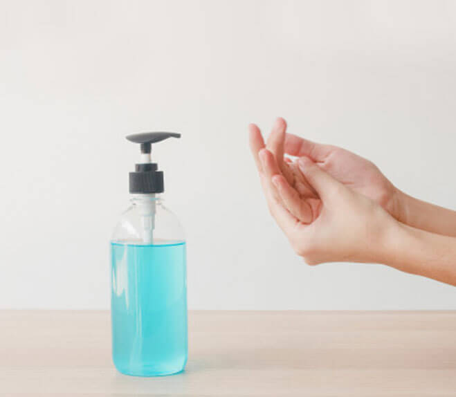 Free standing sanitizer dispenser 