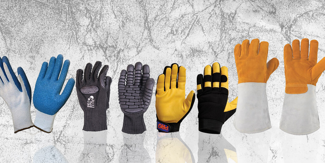 Industrial gloves from Sri Lanka