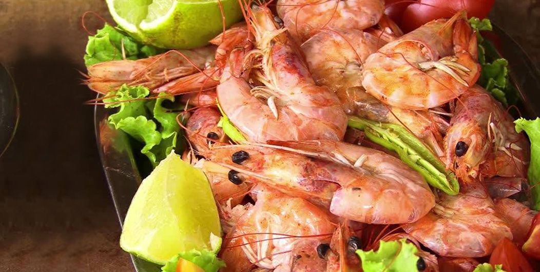 prawns from Sri Lanka