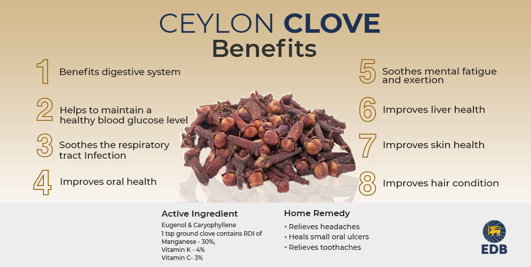 Health benefits of clove