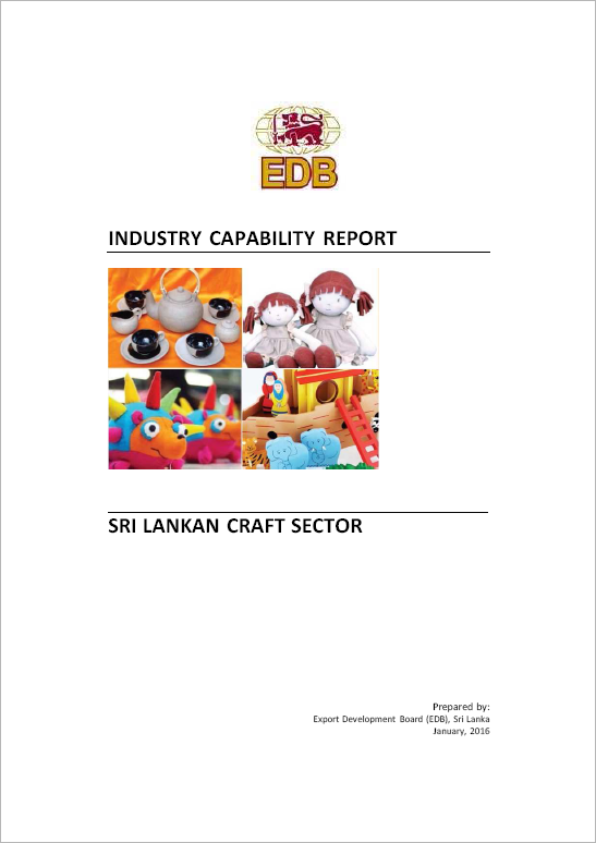 Industry Capability Report - Sri Lankan Crafts