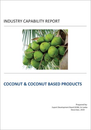 Industry Capability Report - Coconut & Coconut Based Products
