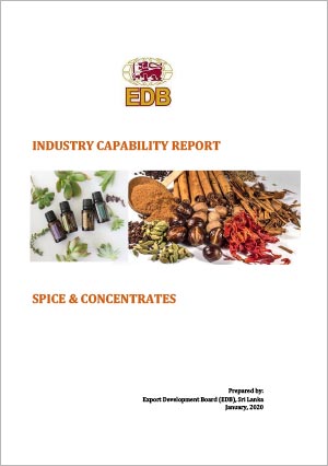 Industry Capability Report - Spices & Concentrates