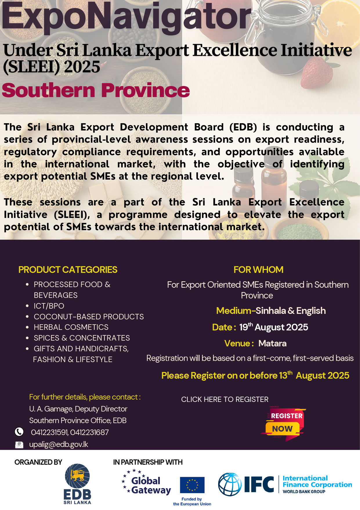 ExpoNavigator - Southern Province