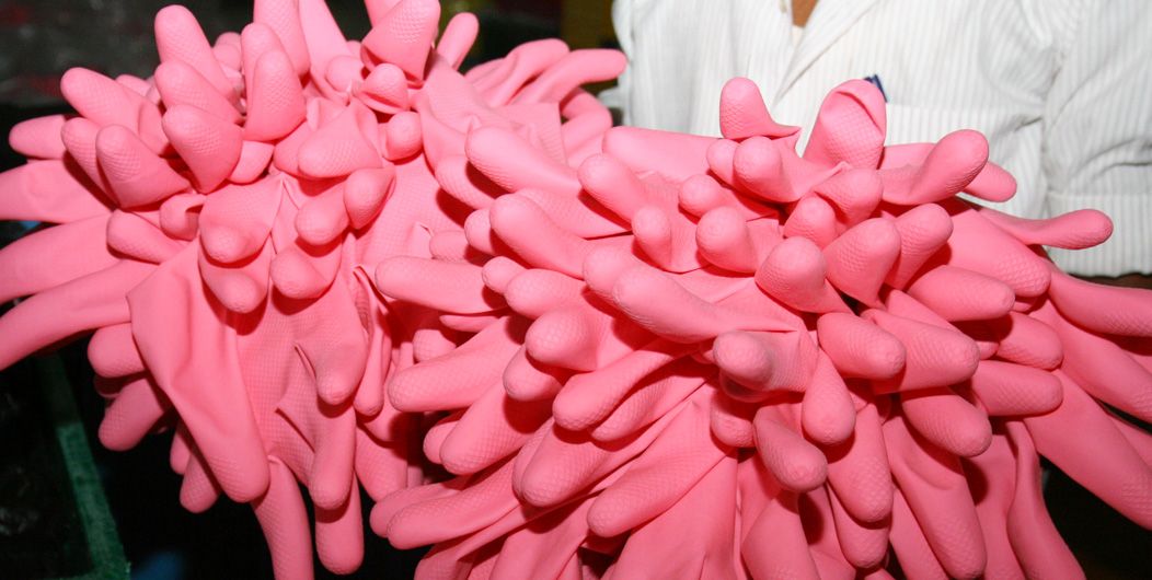 Household Gloves from Sri Lanka Natural Latex, Nitrile & Neoprene Rubber